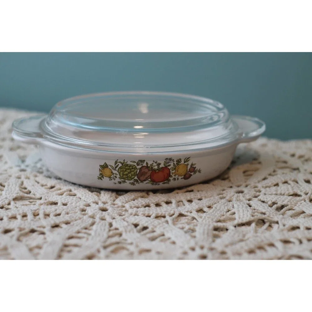 Corning Ware Spice of Life P-14-B 400 ML 1.69 C with lid